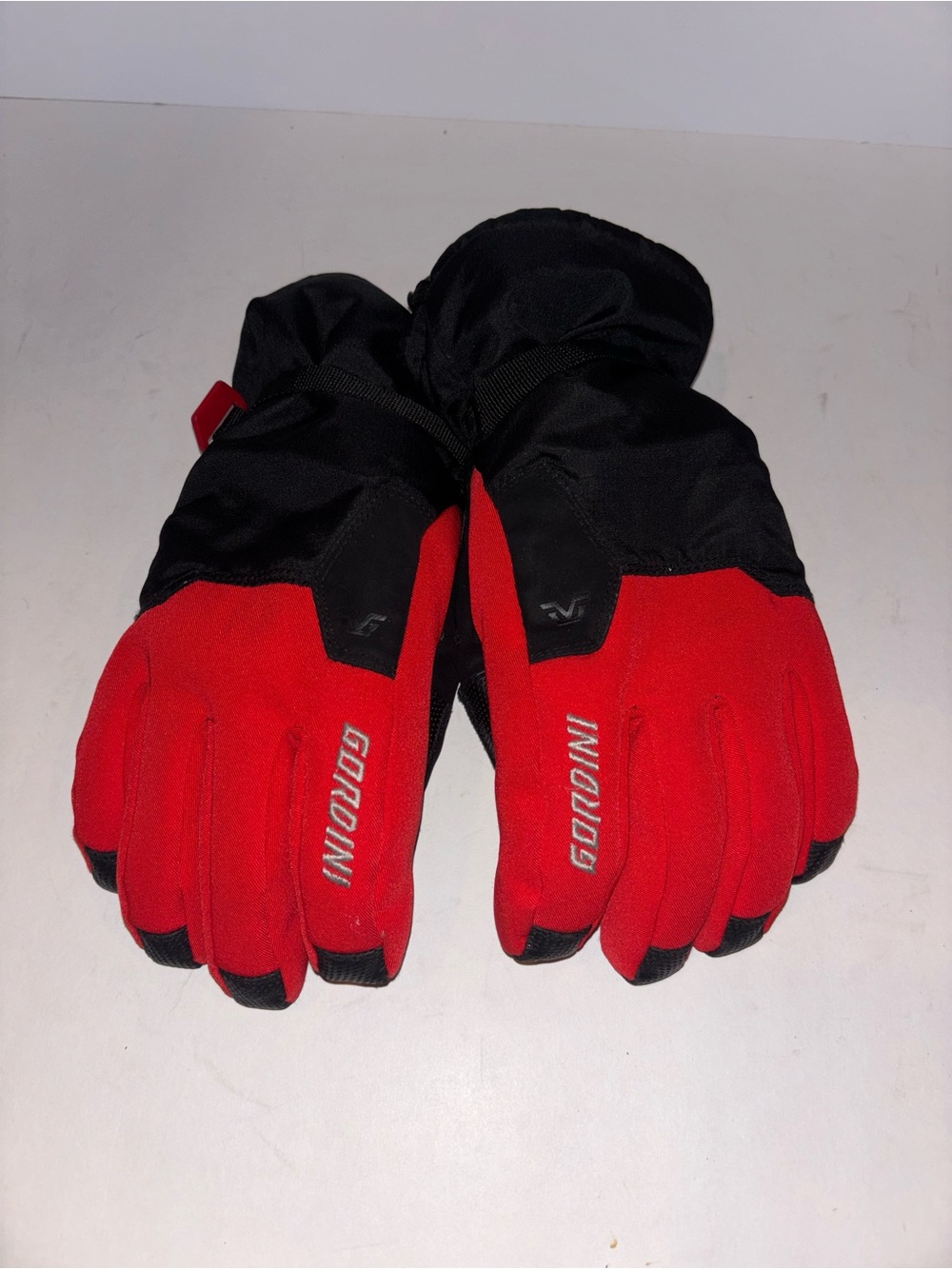 Youth XL Gordini Black & Red Insulated Swim Gloves -